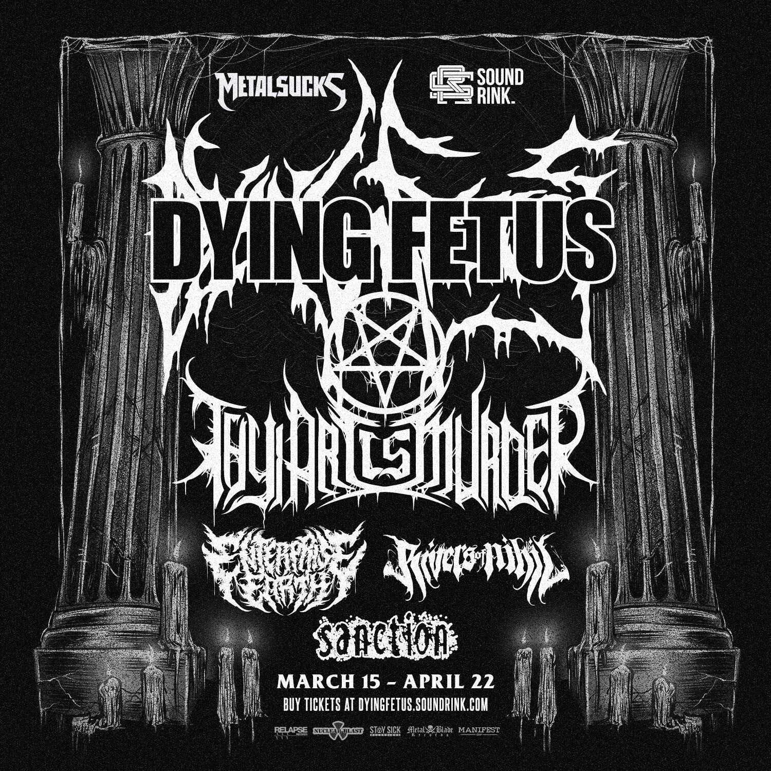 GIG REVIEW: Thy Art Is Murder, Dying Fetus, Rivers Of Nihil & Co. Destroy Merriam ...
