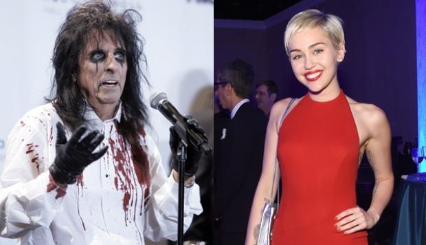 Rock Legend ALICE COOPER Reacts To Pop Star Miley Cyrus Wearing His T ...