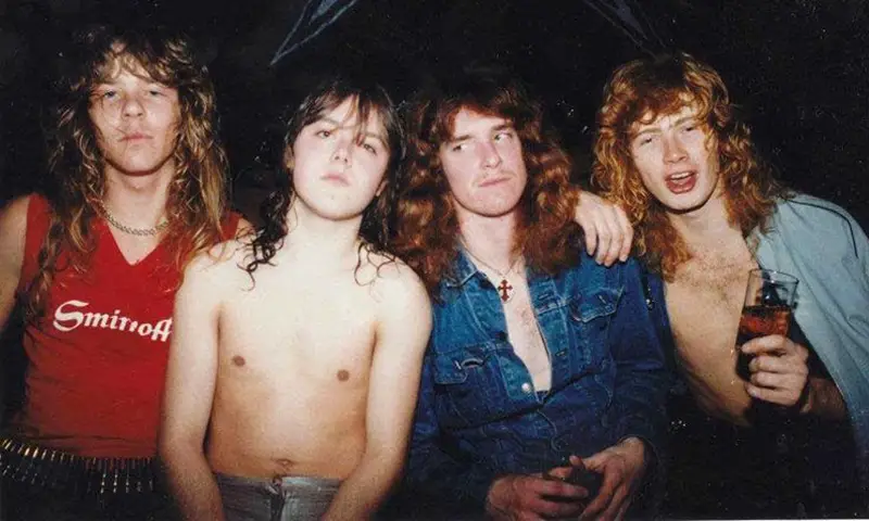 metallica 1983 dave mustaine