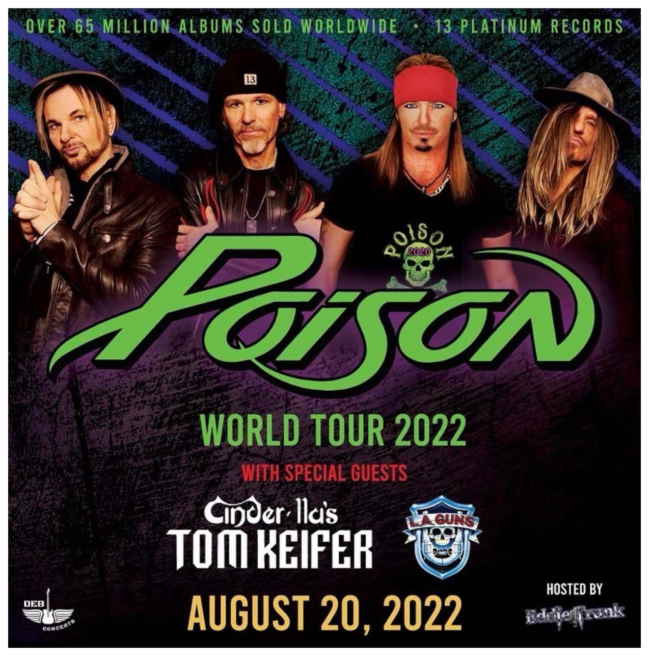 REPORT POISON Tease World Tour With CINDERELLA's Tom Keifer & L.A